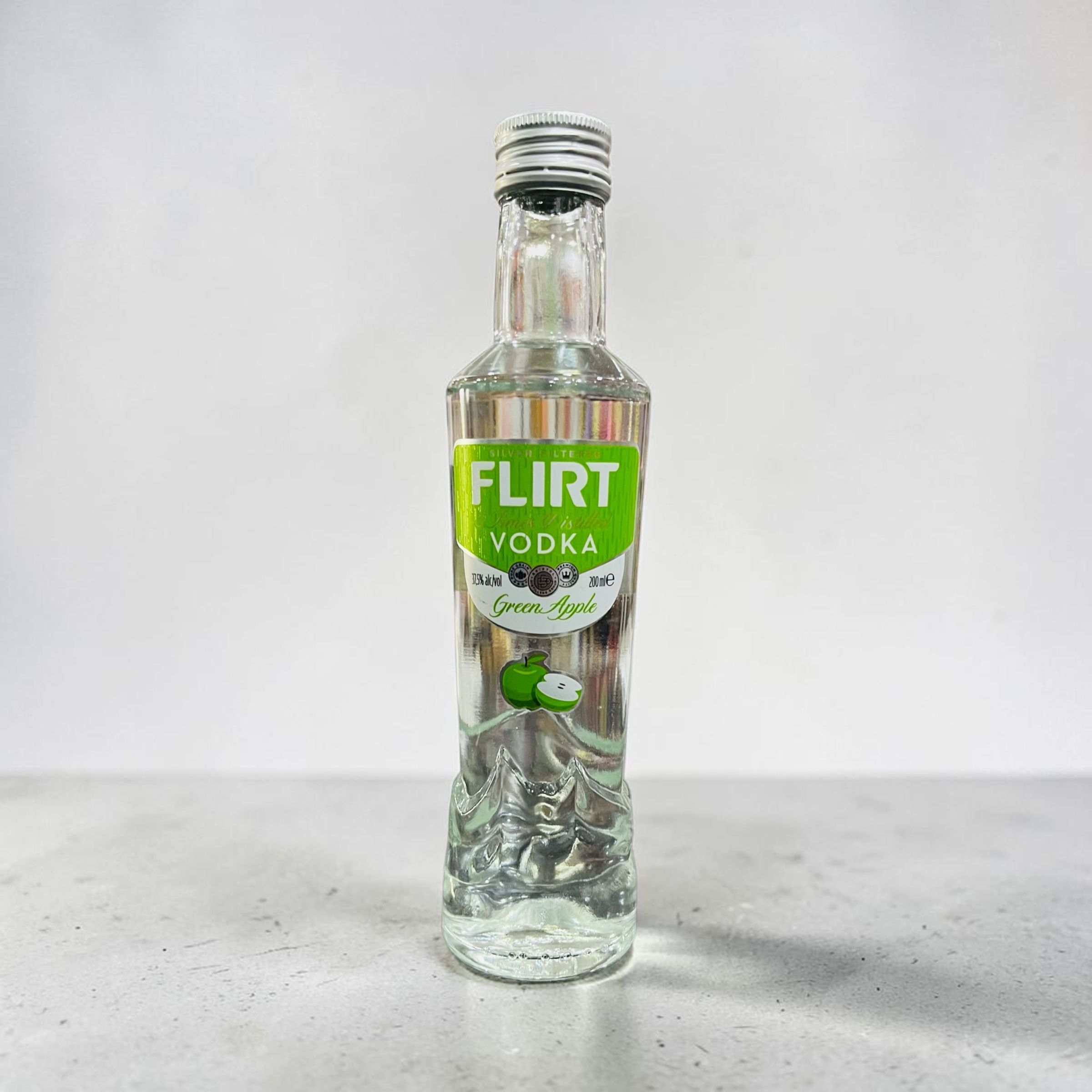 FLIRT VODKA GREEN APPLE 200ML 	 